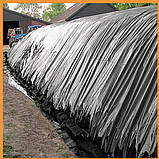 Плівка чорна 120 мкм 3 м*100 м рулон, поліетиленова гідроізоляційна для будівництва, фото 8