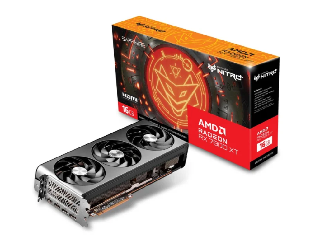 Відеокарта Sapphire Radeon RX 7800 XT NITRO+ 16GB GDDR6 (11330-01-20G)