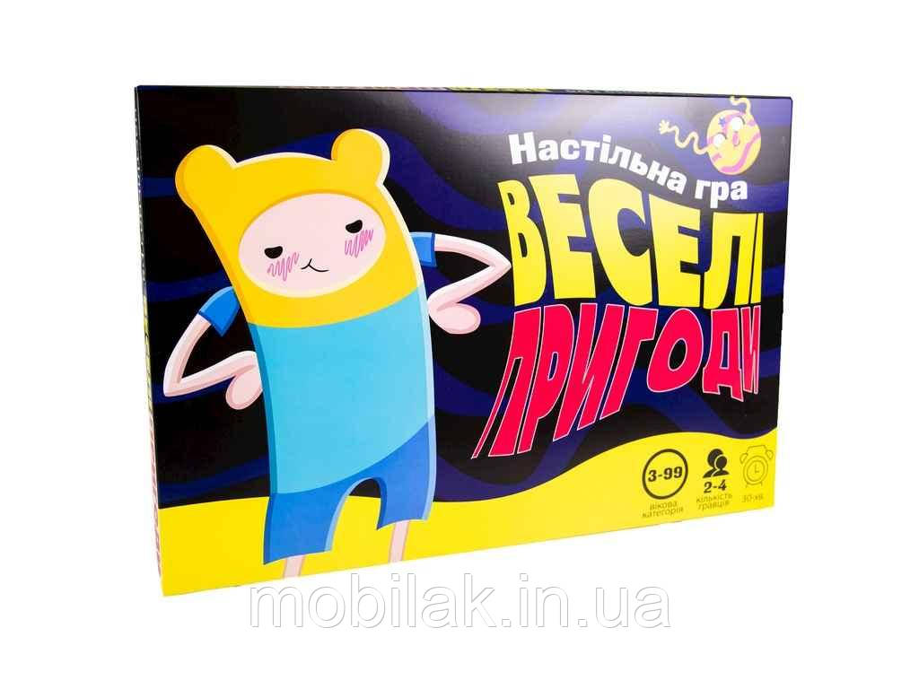 Настільна гра Веселі пригоди 30244 (укр) ТМ STRATEG, фото 1