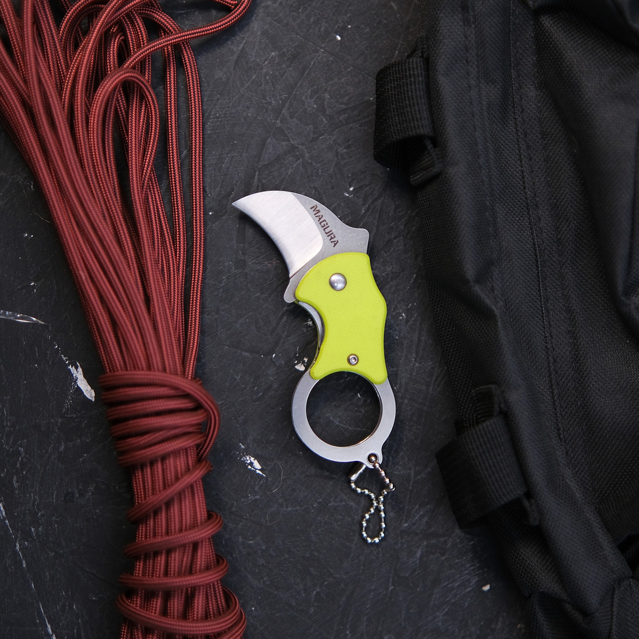 Ніж складний Керамбіт Magura D041 Lime Green Handle, фото 1