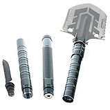 Лопата розкладна багатофункціональна для виживання 16в1 Trizand (22640), фото 7