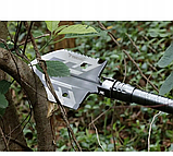 Лопата розкладна багатофункціональна для виживання 16в1 Trizand (22640), фото 9