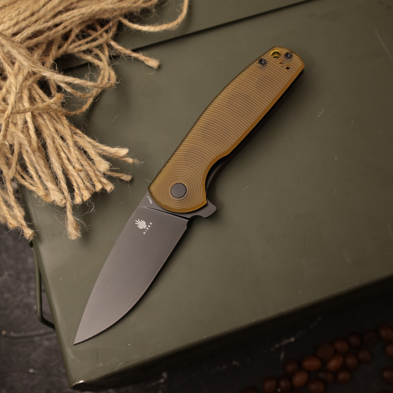 Ніж Складаний Kizer Gemini (V3471A3), фото 1