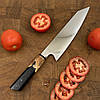 Ніж кухонний Kiritsuke (VG-10, Black Brown), фото 2