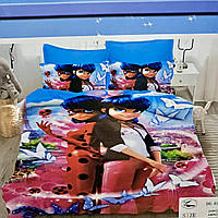Комплект дитячої постільної білизни із фланелі Полуторного розміру 150*210 см