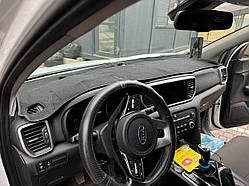 Накидка на панель приладів Kiasportage 4пок, q l 2015+ Чехол/накидка на торпеду авто КИА Спортедж