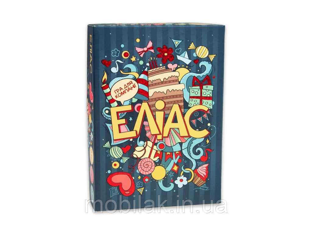Настільна гра Еліас розважальна (укр) 30776 ТМ STRATEG, фото 1