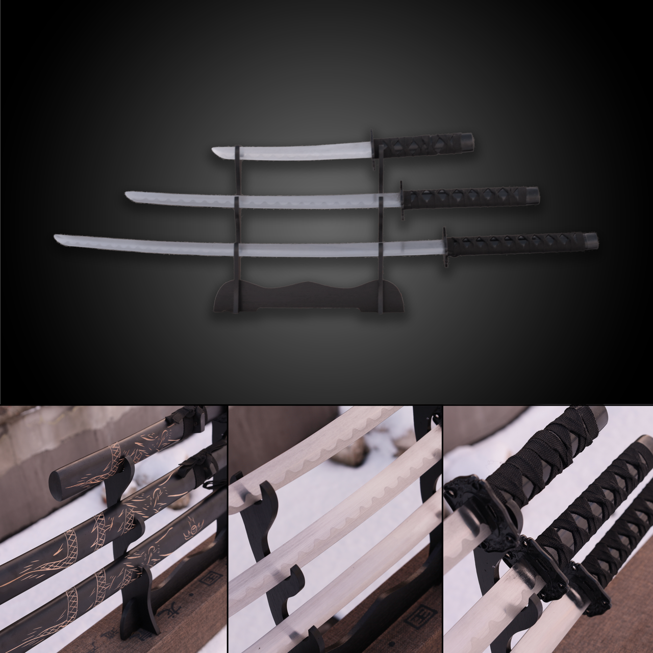 Комплект Сувенірних Катан Black, фото 1