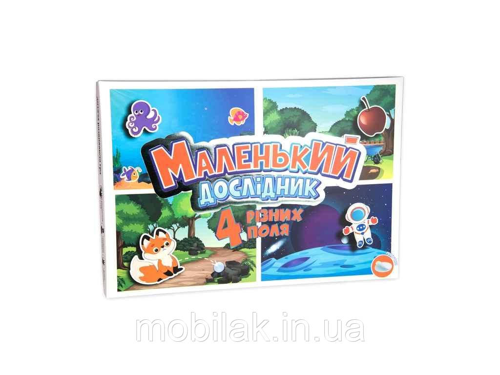 Настільна гра Маленький дослідник розважальна (укр) 30294 ТМ STRATEG, фото 1