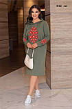 Сукня жіноча повсякденна норма і батал 832 си, фото 2