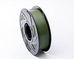 Пластик UA3D PLA+ OLIVE GREEN, 1.75мм, 1кг, 330м, 190-220°C, Хакі-Зелений філамент для 3Д-друку