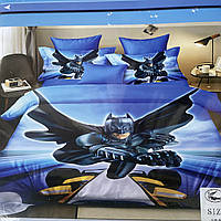 Комплект дитячої постільної білизни з фланелі 150*210 см