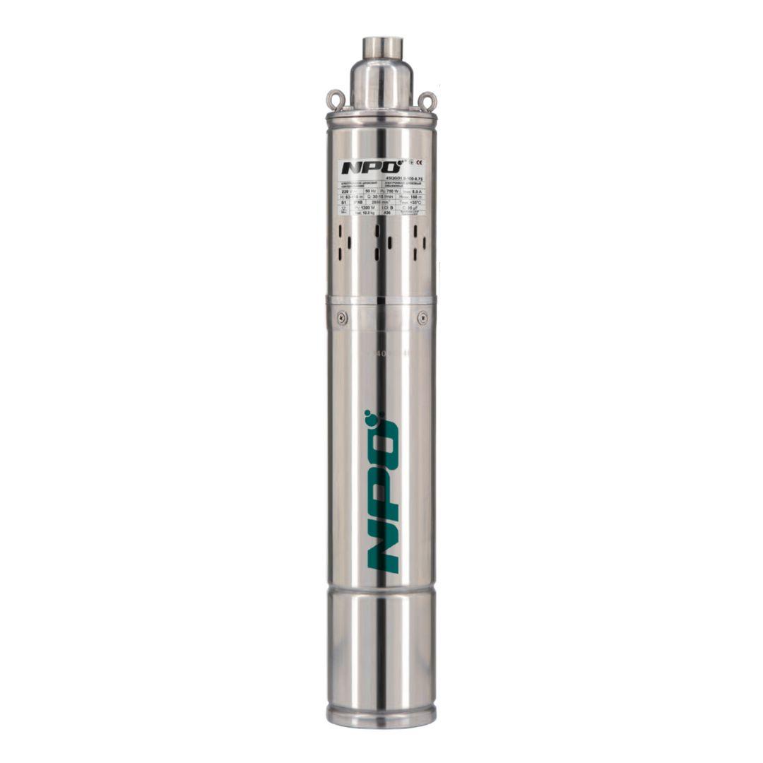 Свердловинний насос 4SQGD2,5-60-0,75 (кабель 10м) "NPO", фото 1