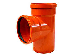 Трійник d=110х110 90° зовнішній 90° ТМ Grandi Therm