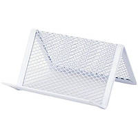 Підставка для візиток Axent 2114-21 95x80x60 мм металева, біла