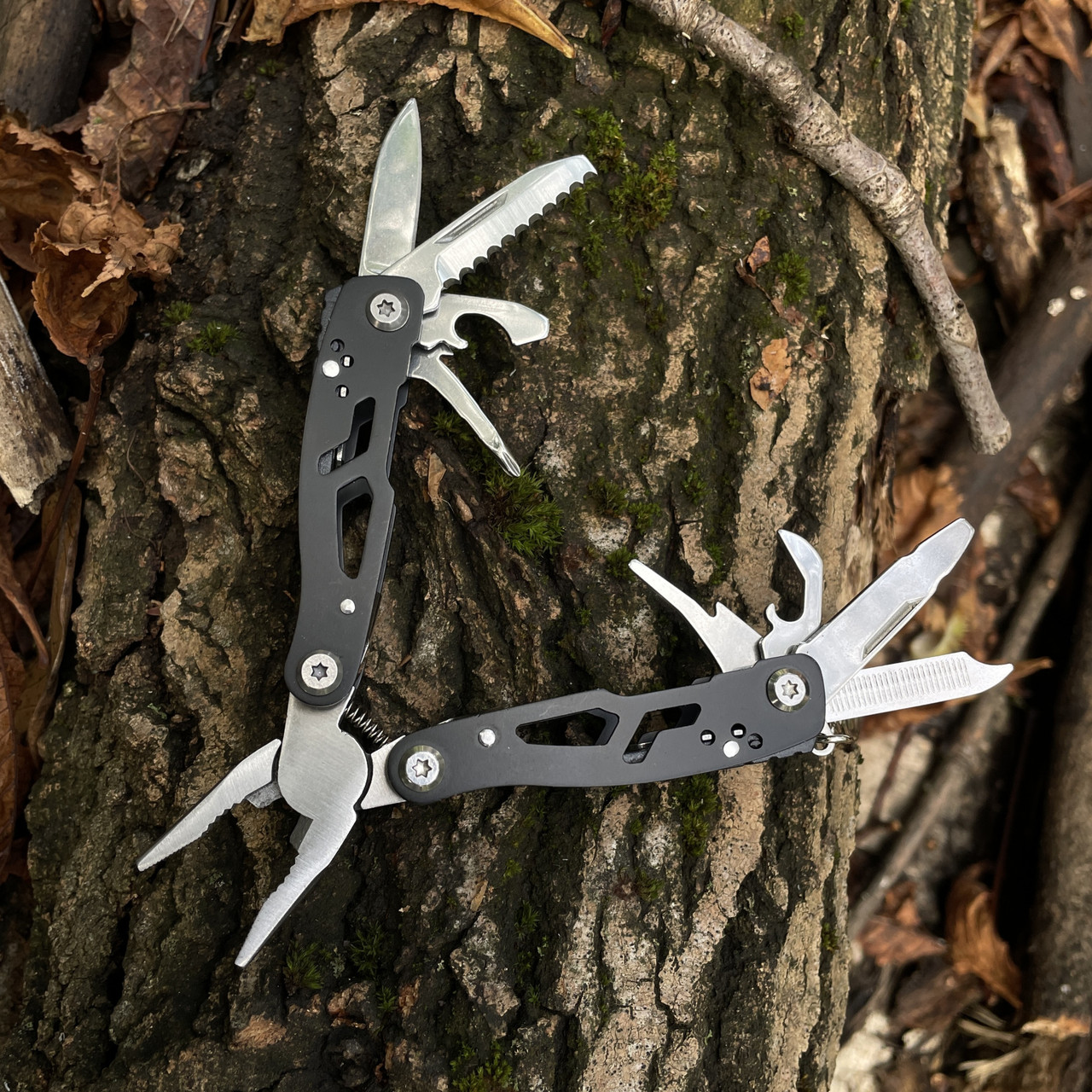 Брелок мультитул чорний, фото 1