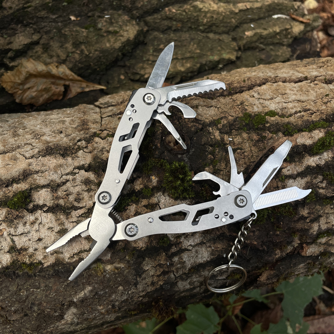 Брелок мультитул сірий, фото 1