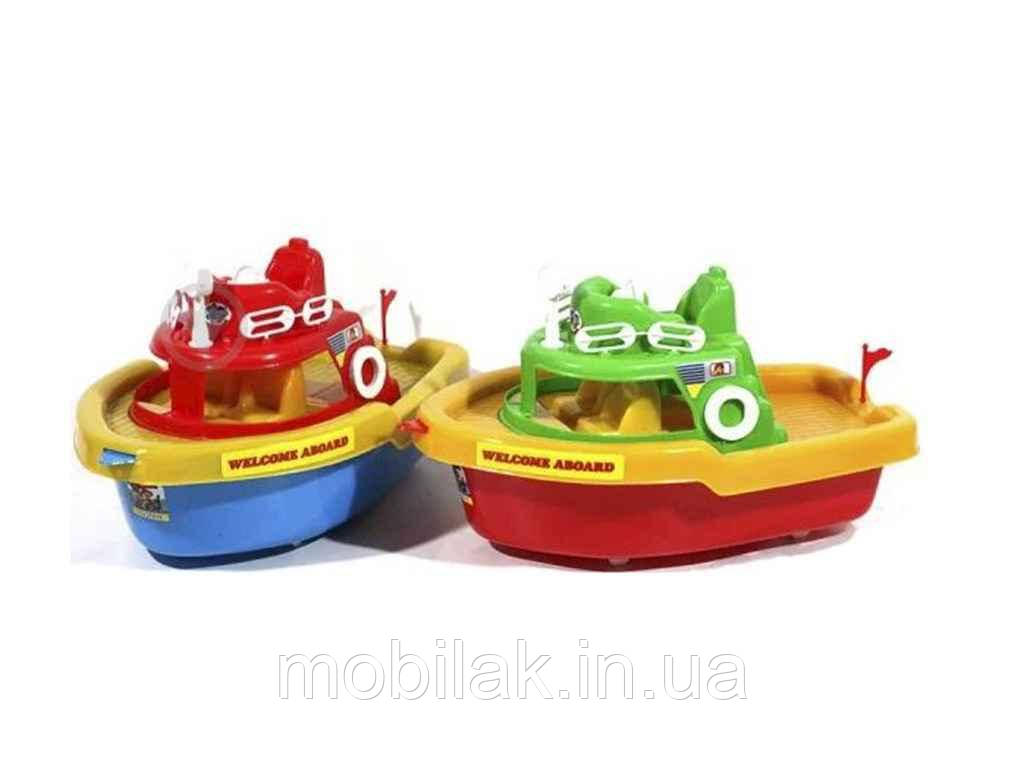 Катер на колесах 43х26х25 см 01-112 ТМ KINDER WAY