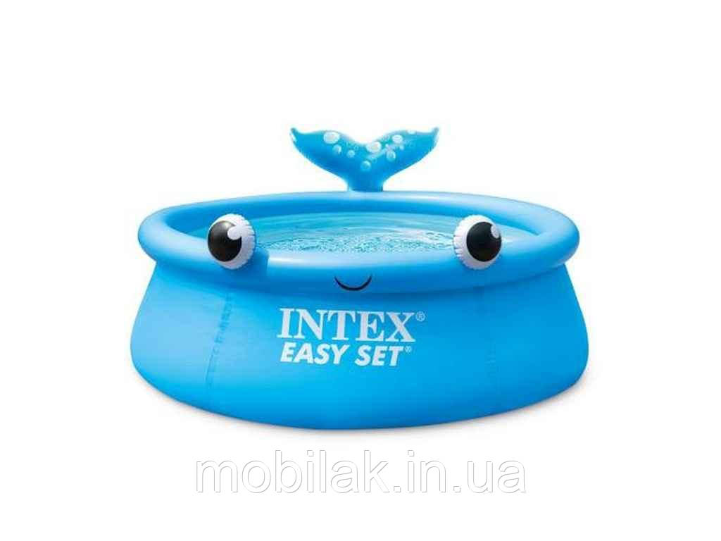 Басейн надувний Кит 183-51 см 880 л 26 102 ТМ INTEX