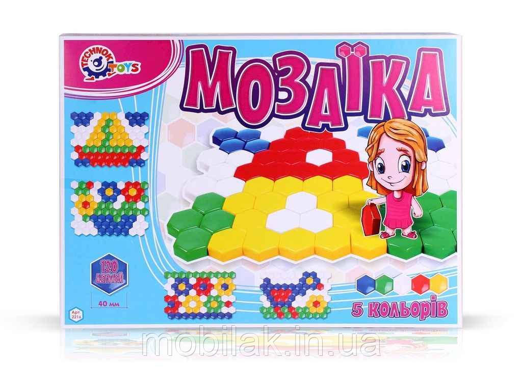 Мозаїка для малюків 2 45 x 34 x 4 см арт. 2216 ТМ ТІХНОК, фото 1