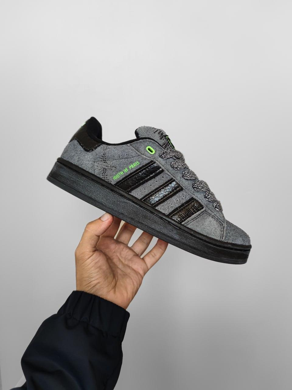Кросівки чоловічі сірі Adidas Campus  00S х Youth Of Paris Grey (17894), фото 1