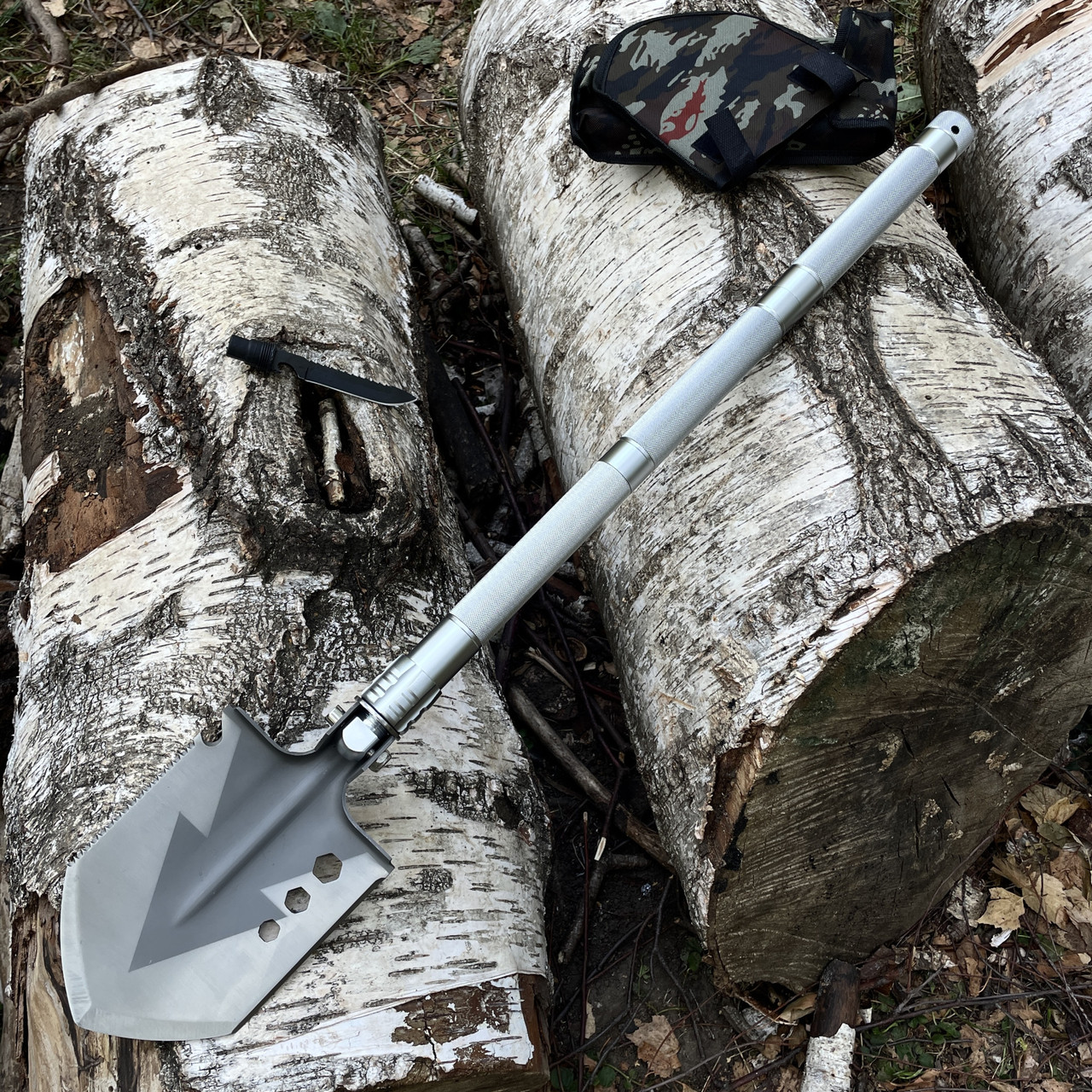 Лопата Складна Металева + інструменти, фото 1