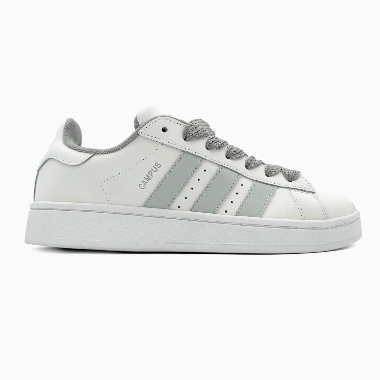 Кросівки чоловічі білі Adidas Campus White Grey (17323), фото 1