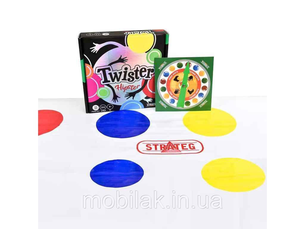 Розважальна гра Twister-hipster 30628 ТМ STRATEG