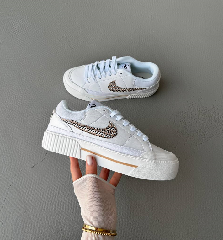 Жіночі кросівки Nike Court Legacy Lift White кеди Найк Корт Легасі Ліфт