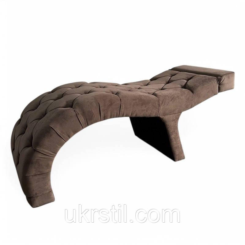 Анатомічна кушетка Mark 222-01 з регулюванням підголівника для лашмейкерів та бровістів, фото 1