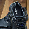 Чоловічі шкіряні кросівки (натуральна шкіра) чорні демісезонні для чоловіків на весну осінь, розміри 40-45, фото 7