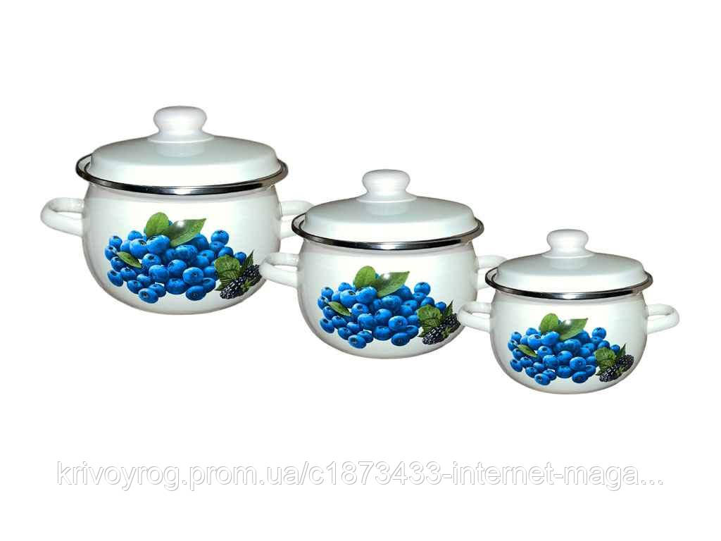 Набір посуду 3 предм. I928 Лохина (молочна) ТМ IDILIA, фото 1