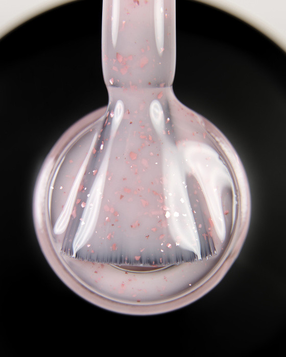 Камуфлююча база для нігтів Dark Pro Base Pink Potal №3 рожева поталь, 15 мл