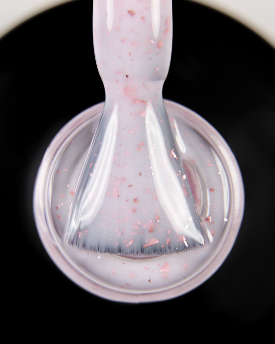 Камуфлююча база для нігтів Dark Pro Base Pink Potal №2 ніжно рожева поталь, 15 мл