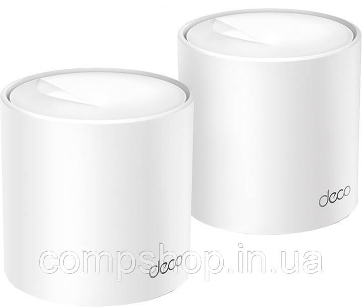 Система Mesh TP-Link DECO X10 (к-т: 2шт.) (AX1500, 1xGE LAN, 1xGE WAN) (код 146746), фото 1