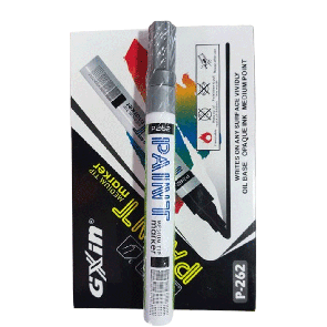 Маркер фарба Р-262 срібло упаковка 12 шт