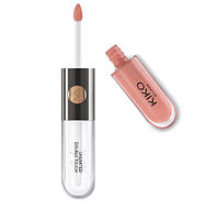 Помада-блиск Kiko Milano Unlimited Double Touch 102 Satin Rosy Beige, 4.18 г