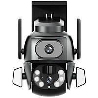Камера відеоспостереження Light Vision VLC-9692WI10ZL IP PTZ WiFi 4MP (3.6+3.6 мм)