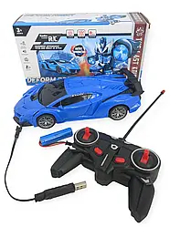 ОЧЕНКА! Машинка-трансформер з пультом Lamborgini (Плохе паковання 2668)