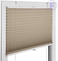 Штора плиссе Роллеты на окна плиссе Жалюзи плиссе Тканевые жалюзи Diego 555 Лате