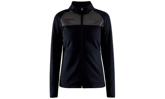 Кофта Craft ADV Explore Fleece Midlayer жіноча, розмір XL, сезон AW 21, чорний