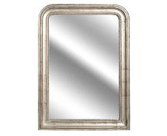 Настінний декор дзеркало в дерев'яній рамі106*76 см C20113