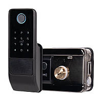 Замок біометричний автономний Trinix TRL-5202BT2FW Black чорний (65-00053)