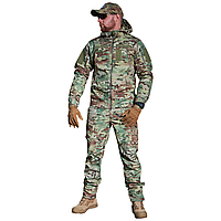 Костюм тактичний софтшел Soft Shell Military в кольорі мультикам