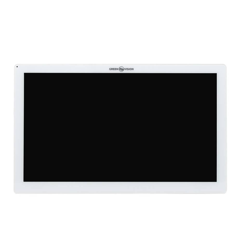 Кольоровий Wi-Fi AHD відеодомофон GreenVision GV-061-AHD-M-VD10SD White, фото 1