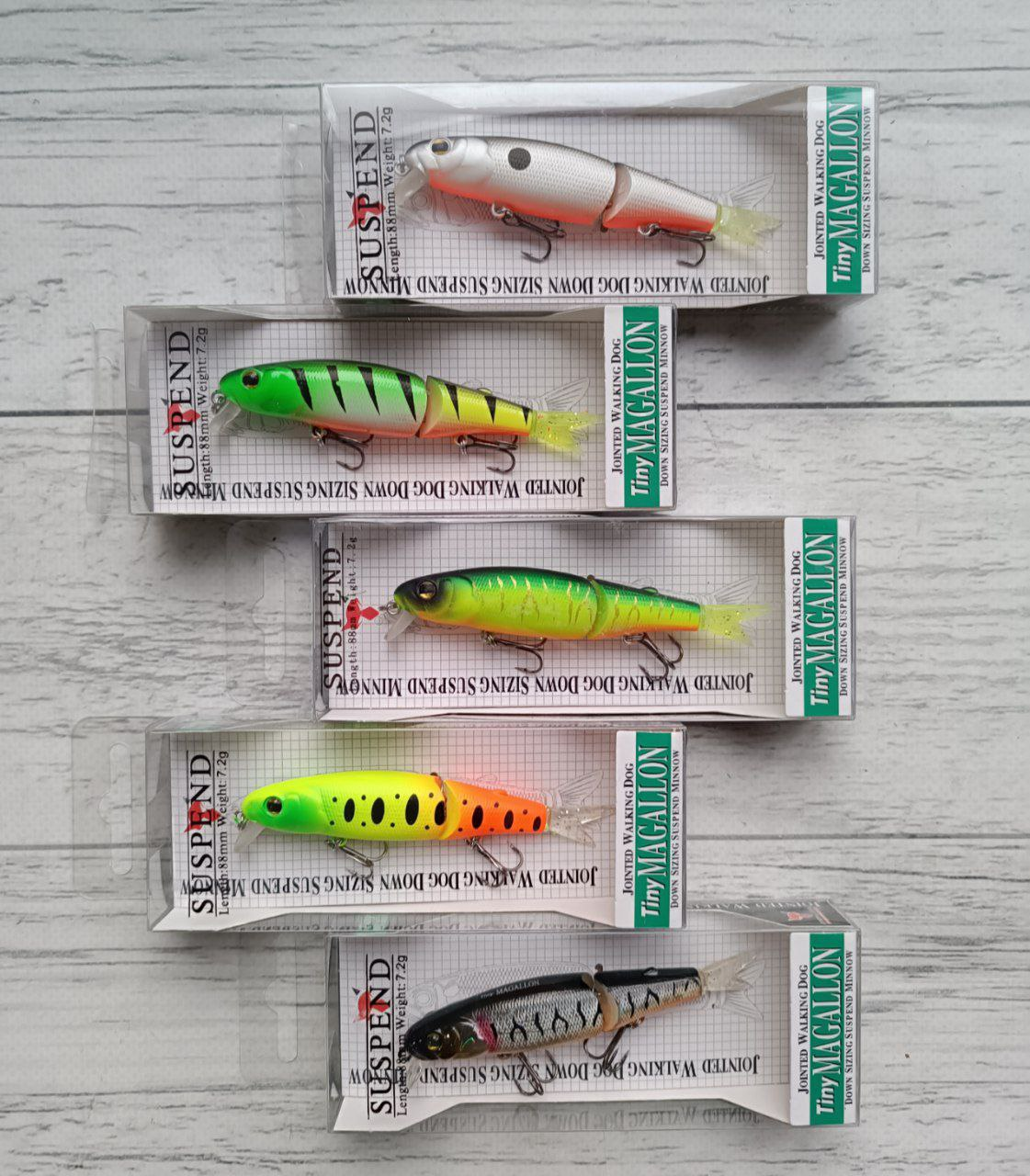 Набір Воблерів Міноу Складовий Tiny Magallon 88 SP 7.2g 5шт