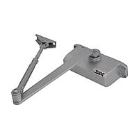 Дверний довідник Dortec DT-62H Silver з фіксацією дверей у відкритому положенні сріблястий (63-00012)