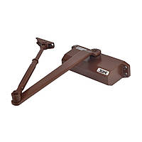 Дверний довідник Dortec DT-63H Brown з фіксацією дверей у відкритому положенні коричневий (63-00015)