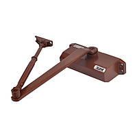 Дверний довідник Dortec DT-64H Brown з фіксацією дверей у відкритому положенні коричневий (63-00022)