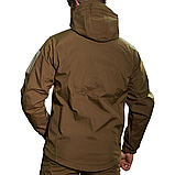 Костюм тактичний софтшел Soft Shell Military в кольорі койот, фото 4